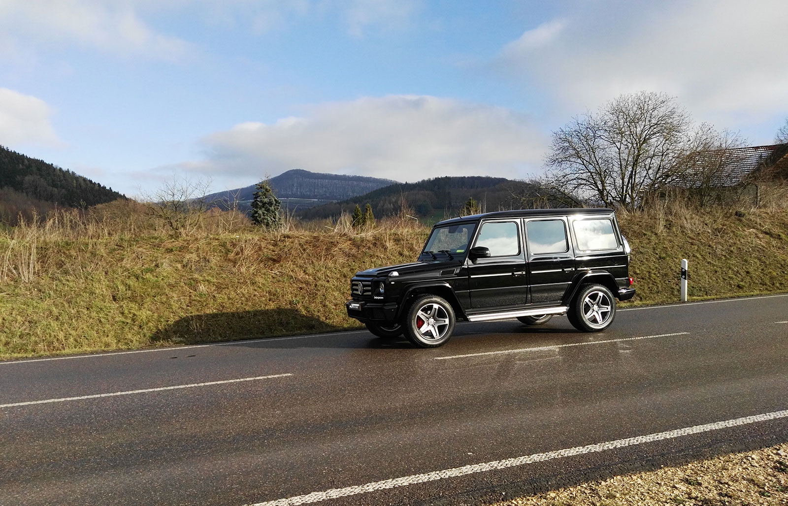 En prueba: Mercedes G350d