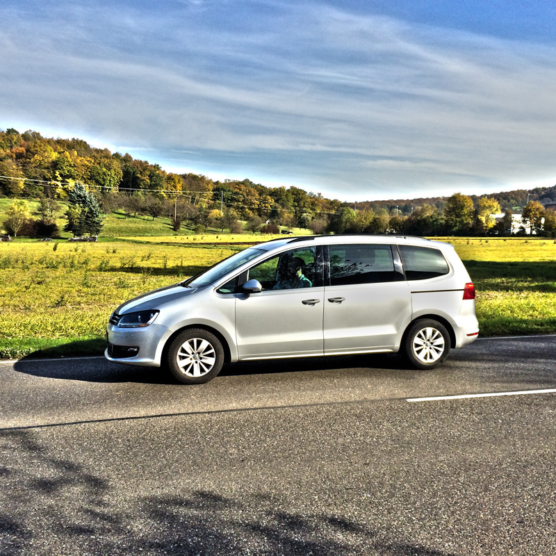 El VW Sharan 1,4 TSI en la prueba