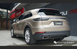 Porsche SUV con CPA chip tuning