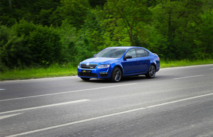 El nuevo Skoda RS en la prueba práctica de manejo